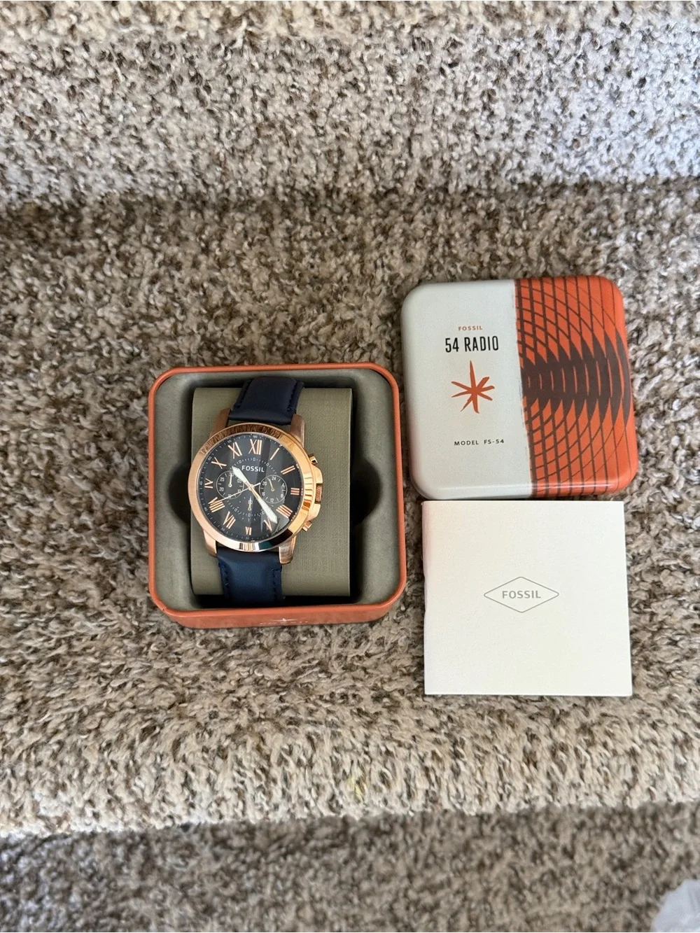 Fossil 12 roman width